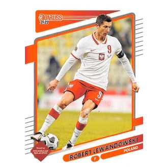 World Cup - Mistrovství světa - Lewandowski Robert - 2021-22 Donruss No.108