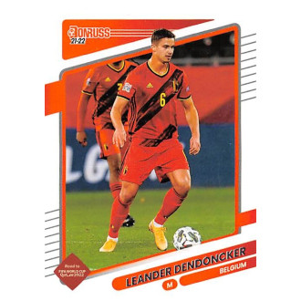 World Cup - Mistrovství světa - Dendoncker Leander - 2021-22 Donruss No.126