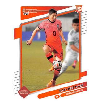 World Cup - Mistrovství světa - Nam Tae-hee - 2021-22 Donruss No.134
