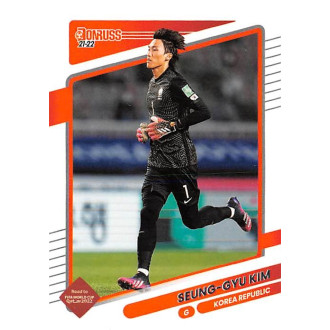 World Cup - Mistrovství světa - Kim Seung-gyu - 2021-22 Donruss No.136