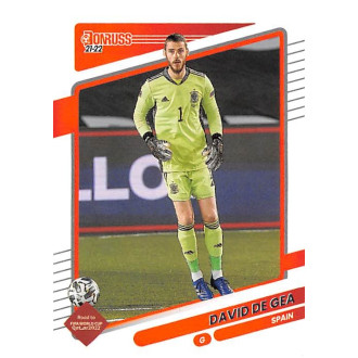 World Cup - Mistrovství světa - de Gea David - 2021-22 Donruss No.142