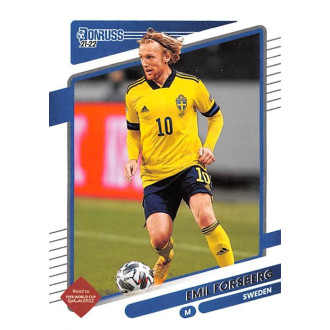 World Cup - Mistrovství světa - Forsberg Emil - 2021-22 Donruss No.158