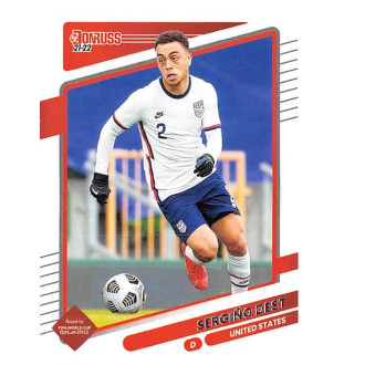 World Cup - Mistrovství světa - Dest Sergino - 2021-22 Donruss No.162