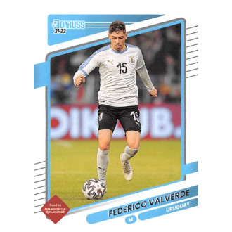 World Cup - Mistrovství světa - Valverde Federico - 2021-22 Donruss No.170