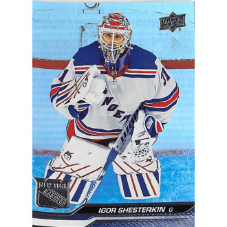 Paralelní karty - Shesterkin Igor - 2023-24 Upper Deck Silver Foil No.371
