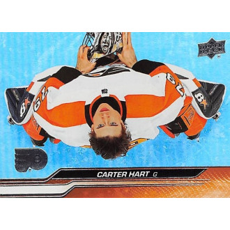 Paralelní karty - Hart Carter - 2023-24 Upper Deck Silver Foil No.385