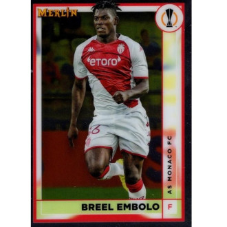 Champions League - Embolo Breel - 2022-23 Merlin Chrome UEFA Club Competitions No.20