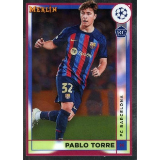 Champions League - Torre Pablo - 2022-23 Merlin Chrome UEFA Club Competitions No.52