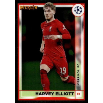 Champions League - Elliott Harvey - 2022-23 Merlin Chrome UEFA Club Competitions No.87