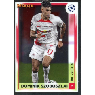 Champions League - Szoboszlai Dominik - 2022-23 Merlin Chrome UEFA Club Competitions No.114