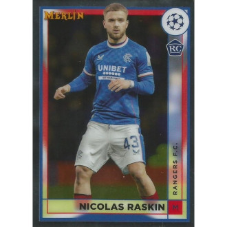Champions League - Raskin Nicolas - 2022-23 Merlin Chrome UEFA Club Competitions No.148