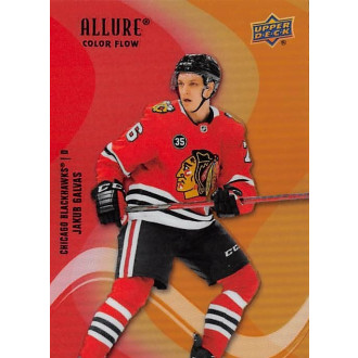 Insertní karty - Galvas Jakub - 2022-23 Allure Color Flow Red Orange No.68
