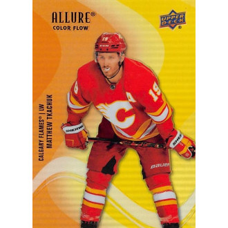 Insertní karty - Tkachuk Matthew - 2022-23 Allure Color Flow Orange Yellow No.77