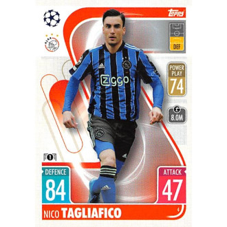 Champions League - Tagliafico Nicolas - 2021-22 Topps Match Attax UCL No.4