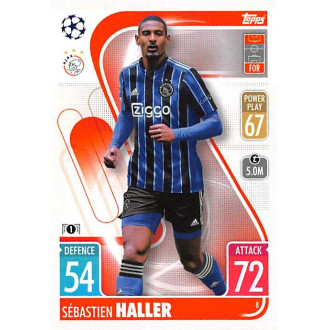 Champions League - Haller Sebastien - 2021-22 Topps Match Attax UCL No.8
