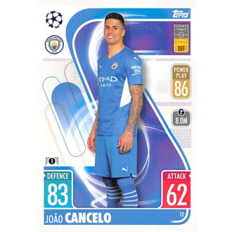 Champions League - Cancelo Joao - 2021-22 Topps Match Attax UCL No.12