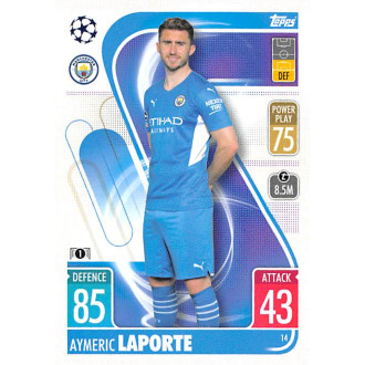 Champions League - Laporte Aymeric - 2021-22 Topps Match Attax UCL No.14