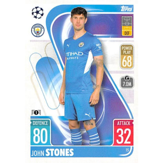 Champions League - Stones John - 2021-22 Topps Match Attax UCL No.15