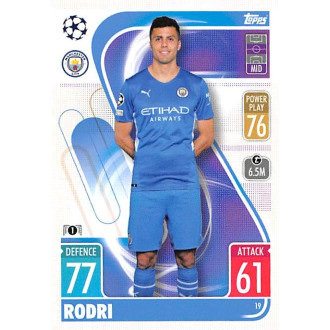 Champions League - Rodri - 2021-22 Topps Match Attax UCL No.19