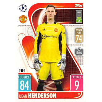 Champions League - Henderson Dean - 2021-22 Topps Match Attax UCL No.29