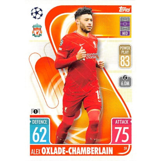 Champions League - Oxlade-Chamberlain Alex - 2021-22 Topps Match Attax UCL No.59