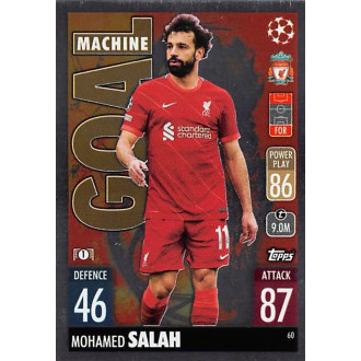 Champions League - Salah Mohamed - 2021-22 Topps Match Attax UCL No.60