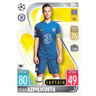 Champions League - Azpilicueta Cesar - 2021-22 Topps Match Attax UCL No.66