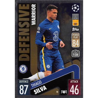 Champions League - Thiago Silva - 2021-22 Topps Match Attax UCL No.70