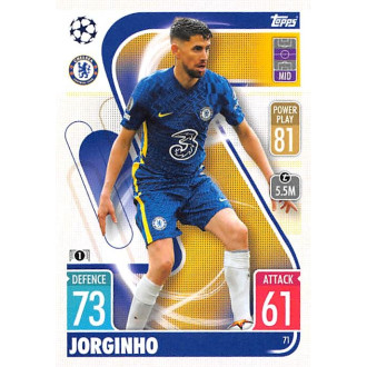 Champions League - Jorginho - 2021-22 Topps Match Attax UCL No.71