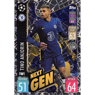 Champions League - Anjorin Tino - 2021-22 Topps Match Attax UCL No.77