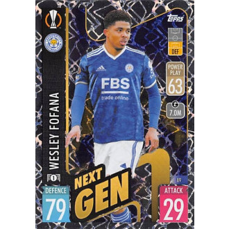 Champions League - Fofana Wesley - 2021-22 Topps Match Attax UCL No.89
