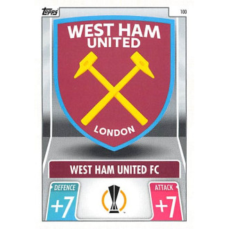 Champions League - Znak West Ham United - 2021-22 Topps Match Attax UCL No.100