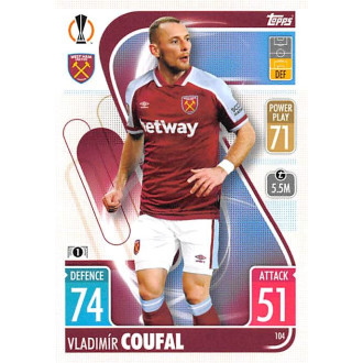 Champions League - Coufal Vladimir - 2021-22 Topps Match Attax UCL No.104