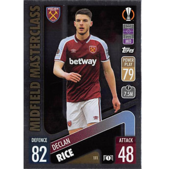 Champions League - Rice Declan - 2021-22 Topps Match Attax UCL No.111