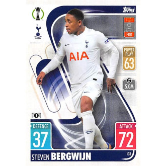 Champions League - Bergwijn Steven - 2021-22 Topps Match Attax UCL No.133