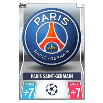 Champions League - Znak Paris Saint-Germain - 2021-22 Topps Match Attax UCL No.136