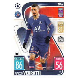 Champions League - Verratti Marco - 2021-22 Topps Match Attax UCL No.144