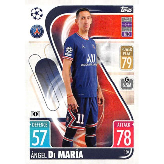Champions League - Di Maria Angel - 2021-22 Topps Match Attax UCL No.150