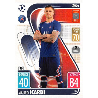 Champions League - Icardi Mauro - 2021-22 Topps Match Attax UCL No.153