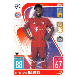 Champions League - Davies Alphonso - 2021-22 Topps Match Attax UCL No.160