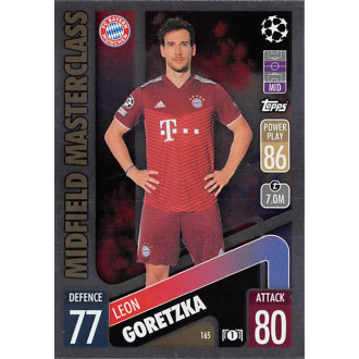 Champions League - Goretzka Leon - 2021-22 Topps Match Attax UCL No.165