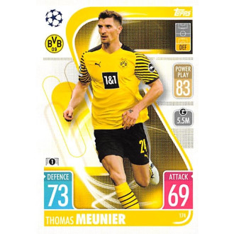 Champions League - Meunier Thomas - 2021-22 Topps Match Attax UCL No.174