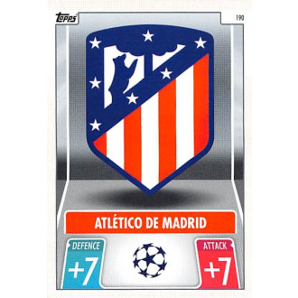Champions League - Znak Atletico Madrid - 2021-22 Topps Match Attax UCL No.190
