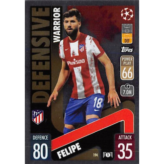 Champions League - Felipe - 2021-22 Topps Match Attax UCL No.194