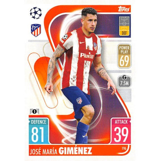 Champions League - Gimenez Jose Maria - 2021-22 Topps Match Attax UCL No.196