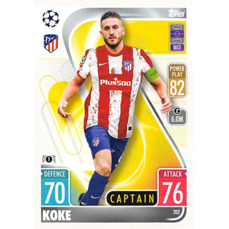 Champions League - Koke - 2021-22 Topps Match Attax UCL No.202