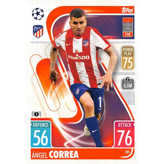 Champions League - Correa Angel - 2021-22 Topps Match Attax UCL No.205