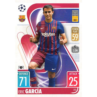 Champions League - Garcia Eric - 2021-22 Topps Match Attax UCL No.213