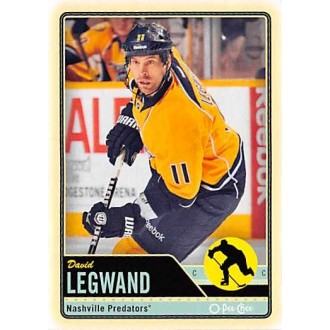 Řadové karty - Legwand David - 2012-13 O-Pee-Chee No.99