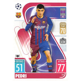 Champions League - Pedri - 2021-22 Topps Match Attax UCL No.220
